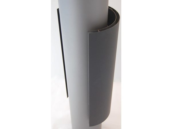 Dubbelwandig hitteschild voor kachelpijp 150 mm Zwart