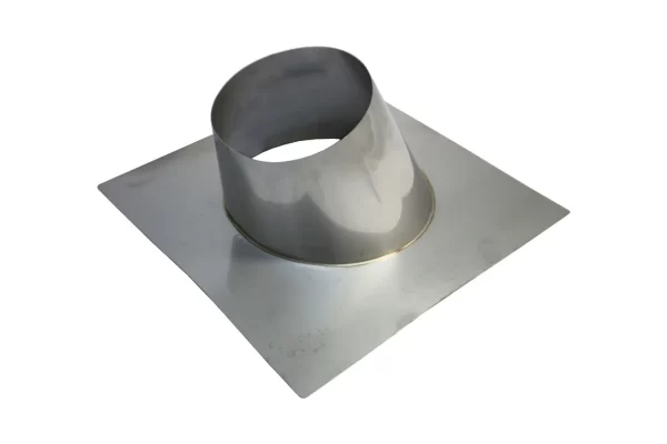 Dakplaat hellend 20 - 45° RVS - 200 mm