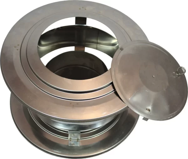 Holetherm DW150 Trekkap met veegluik - Afbeelding 2