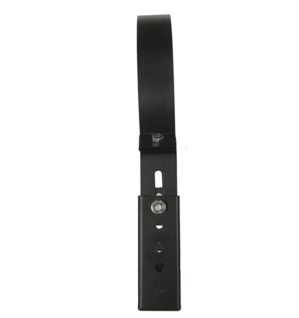 Muurbeugel verstelbaar RVS 200 mm ZWART - Afbeelding 2