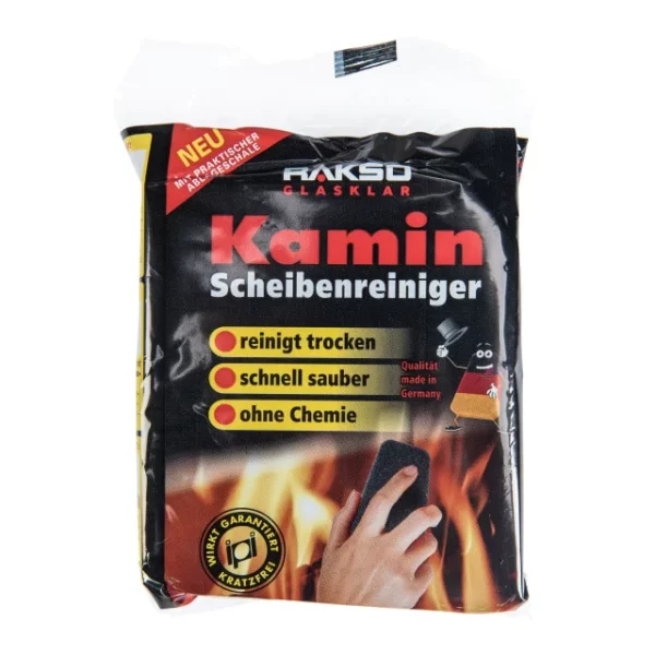 Schuursponsjes voor de kachelruit - Afbeelding 2