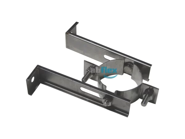 Muurbeugel RVS 100 mm