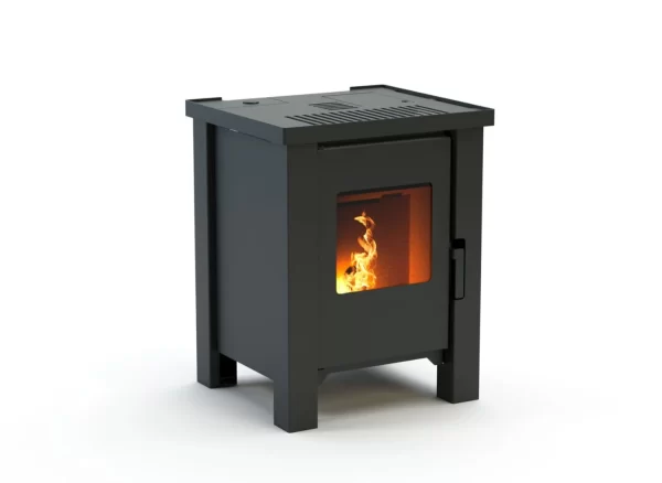 Duroflame Carré T3 pelletkachel - Afbeelding 3