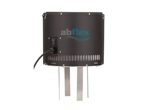 Rookgasventilator Draftbooster Zwart