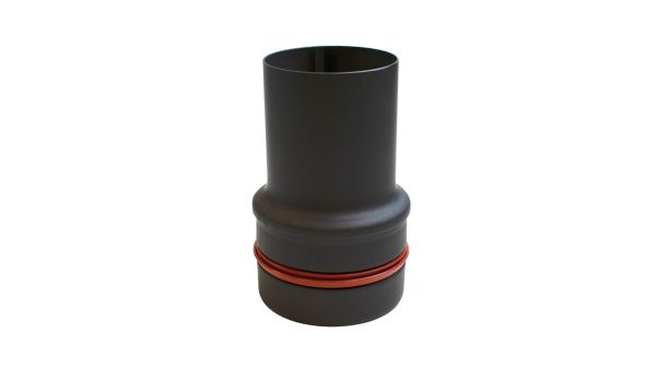 Pelletkachelpijp  SPP 80 mm  - Verloop 100 -  80